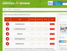 Tablet Screenshot of answering.servicesreview.net